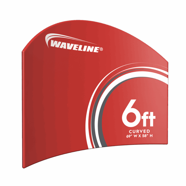 6' Curved Table Top Waveline®
