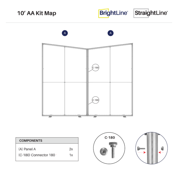 StraightLine 10ft AA Kit - Image 6