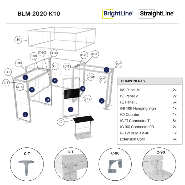 BrightLine 20x20 Island Display Kit 10 - Image 7