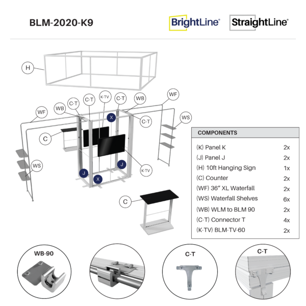 BrightLine 20x20 Island Display Kit 9 - Image 7