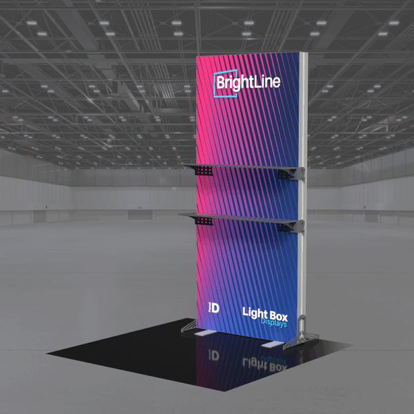 BrightLine D Panel Shelving Kit (89" H x 39" W)