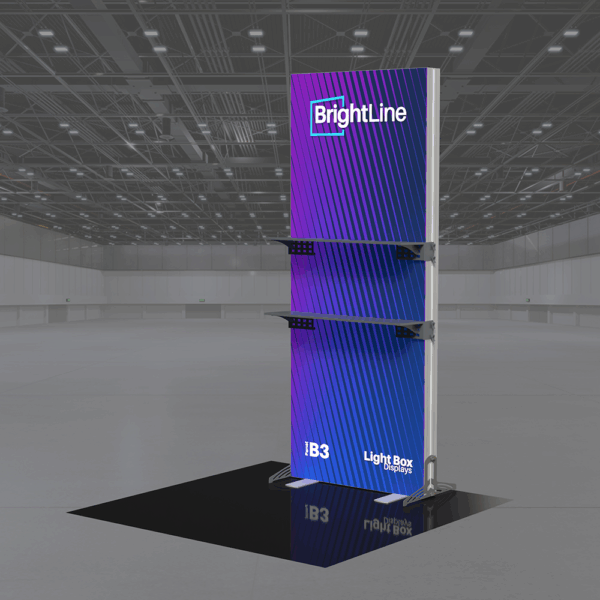 BrightLine Banner Shelving Kit (89" H x 36" W)